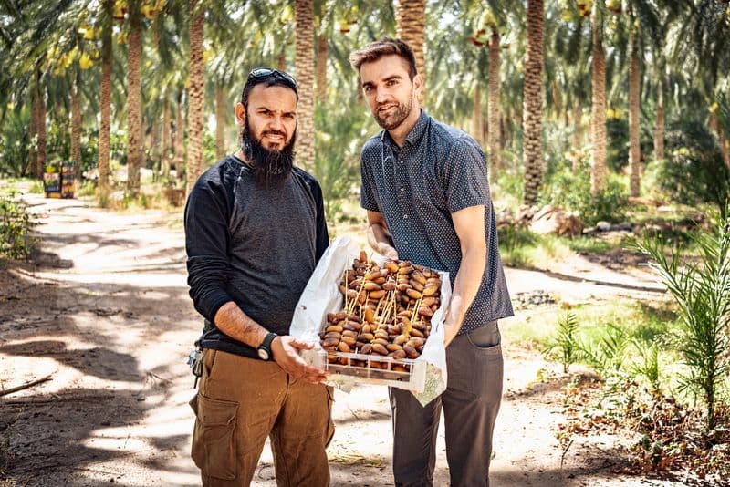 Benedikt und Laadjal Hamadidate